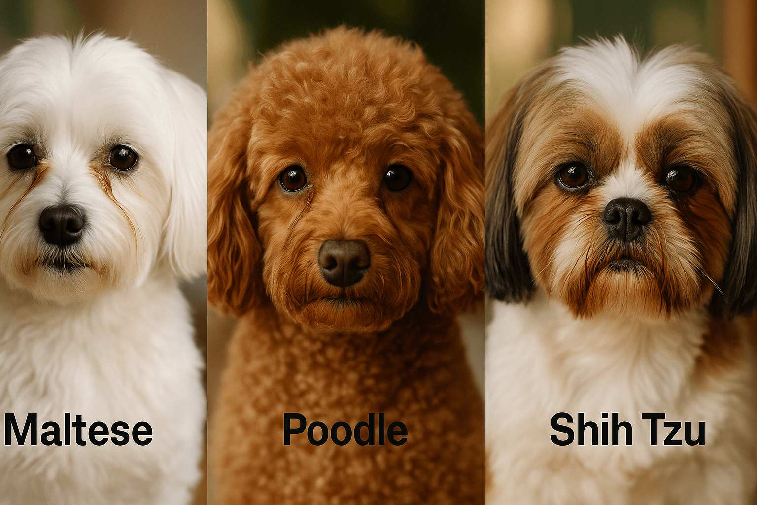 Dog breed tear stain differences